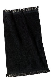 Port & Company PT39 Fingertip Towel Black 