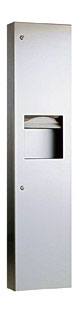 Bobrick B 38032 TrimLine Recessed Paper Towel Dispenser Waste .