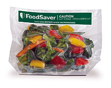 FoodSaver Freeze & Steam Microwaveable Cooking Bags, Pack Of 16