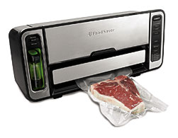 The NEW FoodSaver® 2 In 1 Automatic Bag Making Vacuum Sealing System