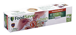 FoodSaver® 11" X 16' Portion Pouch Vacuum Seal Roll, Single Roll