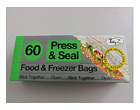 Tidyz Press & Seal Food & Freezer Bags Stax Trade Centres