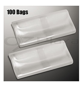 Vacuum Food Sealer Saver Storage Seal Bags 100 22cm EBay