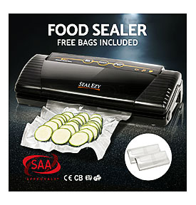 Vacuum Food Sealer Saver Storage Machine Free Bags Rolls With Heat .