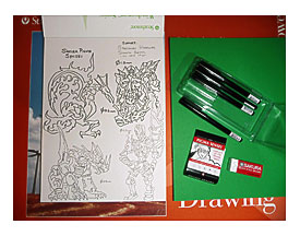 . Pen Sketches On Georgia Pacific Cardstock Lung Sketching Scrolls