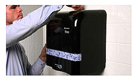 Cormatic® Automatic Towel Dispenser Loading Instructions YouTube