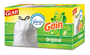 Glad Trash Bags With The Scent Of Gain Original