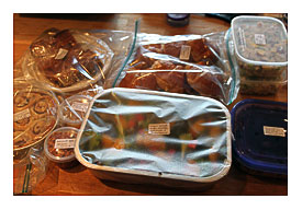 My Imported And Precious Ziploc Or Gladware Food Storage Containers