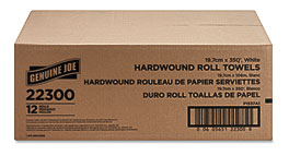 Genuine Joe Hardwound Roll Paper Towels GJO22300 Blue Cow Office .