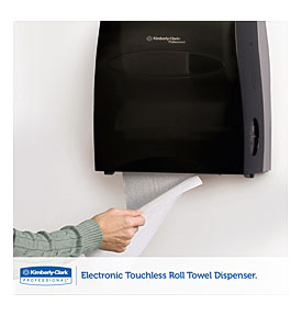 Kimberly Clark In Sight Touchless Towel Dispenser Hardwound Roll .