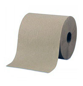 Morcon Paper Hardwound Roll Towels, 8" X 800Ft, Brown, 6 Rolls Carton .