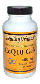 Healthy Origins, CoQ10 Gels Kaneka Q10 , 400 Mg, 60 Softgels