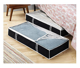 12 Pairs Shoes Storage Home Organizer Container Under Bed Closet Box .