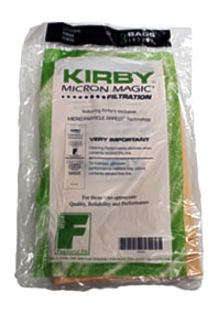 Kirby Vacuum Bags Micron Magic 3 Pack OEM # 197208SW + 3 Free Kirby .