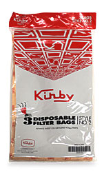 Kirby Kirby Style 2 Vacuum Bags 3 Pack Vertical Oval Opening Not .
