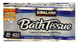 . Home Paper Plastic Goods Kirkland Signature 2 Ply Bath Tissue