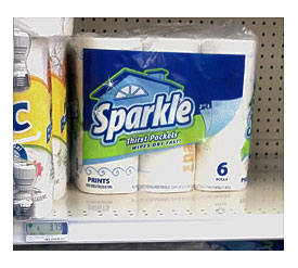Paper Towels Logo Related Keywords & Suggestions Sparkle Paper .