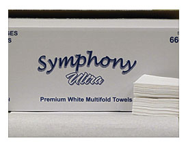 Symphony Ultra multifold White Tissue