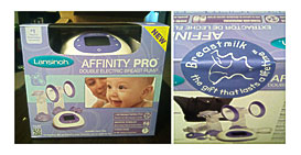 Lansinoh Affinity Pro Breastpump Review & Breast Milk Storage Bags .