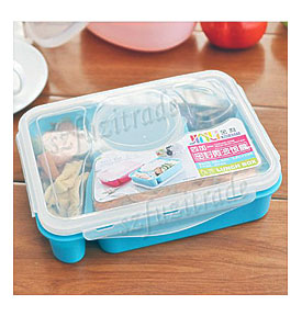 . Rectangular Storage Lunch BOX Container Picnic Leak Proof Camping