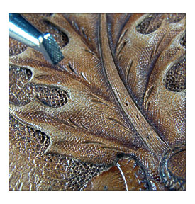 Craftool Company USA Leather Stamp B936 Checkered Beveler Tool