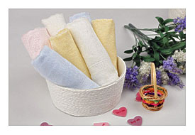 Cotton Bamboo Decorative Bath Towel , Custom Bath Hand Face Towels