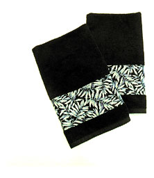Black Ferns Hand Towels Decorative Hand Towels By FernsAtTheLake