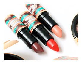 MAC Lipsticks In L R Hot Chocolate, Painted Sun & Pure Vanity