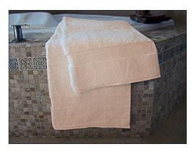  30x54 Luxurious Bath Towels By Crown Jewel , 18 Lbs .