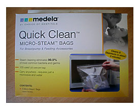 Product Review – Medela Quick Clean Micro Steam Bags