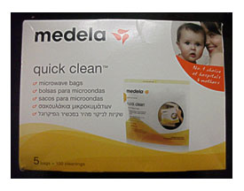 . Store Brand New Medela Quick Clean Microwave Sterilizer Bags