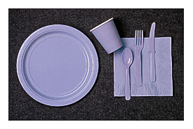Light Purple Paper Plates, Napkins And Cups Parties 2 Order