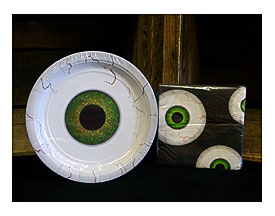 Sparkle Eyeball Paper Plates And Napkins Parties 2 Order