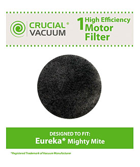 Eureka Mighty Mite Motor Filter, Part # 38333 Crucial Vacuum