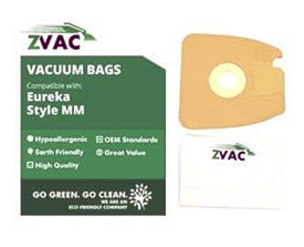 Eureka Style Mm Might Mite Microfiltration Permium Vacuum Bags 10 Pack .