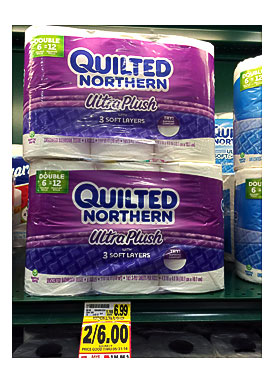 . On Quilted Northern On Sale For $3.00, And Only $1.90 After Coupon