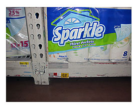 Sparkle And Brawny Paper Towel Coupons + Walmart Scenarios