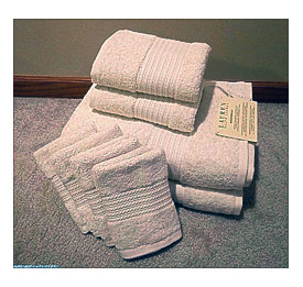 Peri Bird Branch Leaf 3pc Bath Towel Set Plush Towels Brown Tan Aqua .