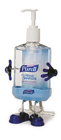 Home 8oz Purell Hand Sanitizer Pump And Pal Holder