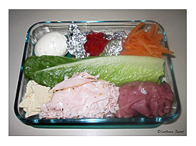 Ingredients For Making Lettuce Wraps Romaine Lettuce, Pepperjack .