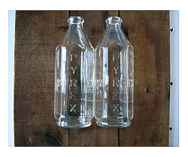 Vintage Pyrex Baby Bottles 2 Pyrex 8 Oz Glass Baby By Sfuso