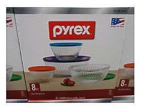 Pyrex Glass Containers Pyrex Glass Bowl Set Costco 2