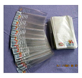 . Transparency BOPP Plastic Bags Resealable Cello Bags For Small Items