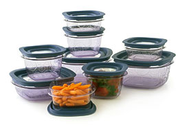Rubbermaid Premier 18 Piece Food Storage Set, Purple Food .