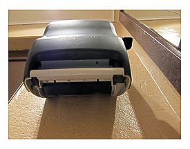 Dispenser point of view of Don Paper Towel Dispenser