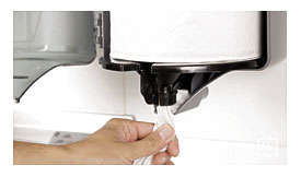 Tork Paper Towel Dispenser. Tork Multi T50 Quarter Fold Wiper. Tork .