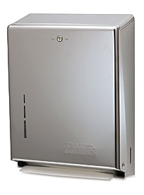 San Jamar C fold Multifold Paper Towel Dispenser C Fold, Multifold .