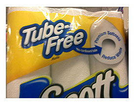 Scott Naturals Tube Free Toilet Paper, 2014, by Mike Mozart of TheToyChannel and JeepersMedia on YouTube #Scott #Toilet #Paper
