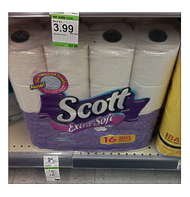 The 16 Pk Scott Extra Soft Bathroom Tissue Is On Sale This Week For $7 .