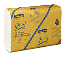 Scott Multifold Gift wrap Towels (01804) with Fast Drying Absorbency Pockets,.